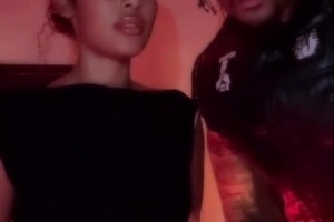 烏布雷與女友拍轉(zhuǎn)場變裝視頻，這是真正的郎才女貌